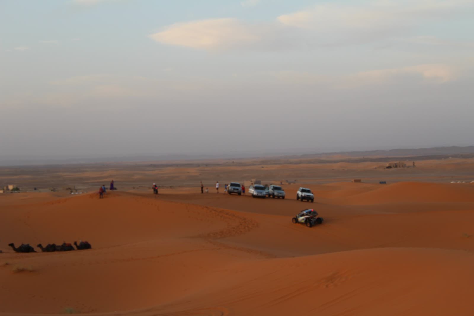 October through the great dunes of Erg Chebbi